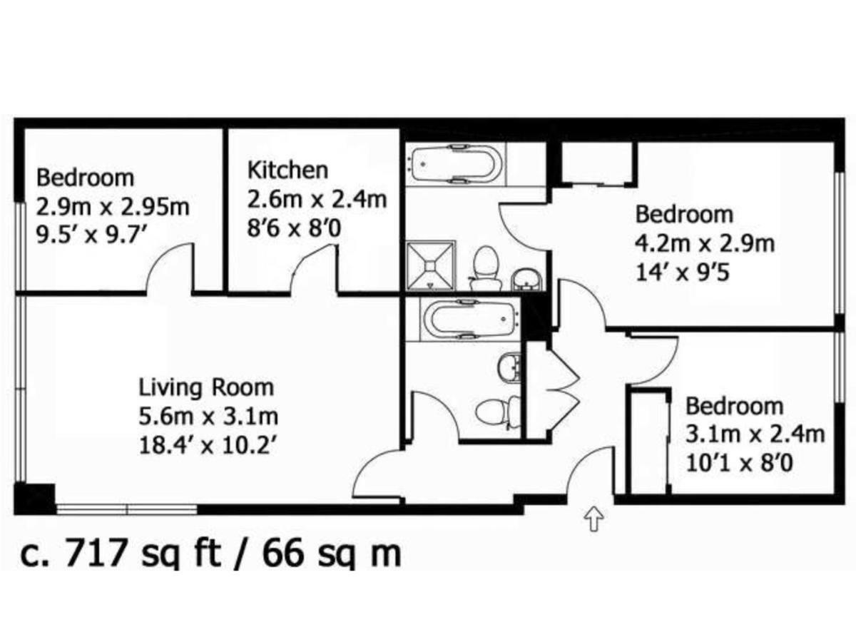 Superb Central Modern 3Bed 2Bath With Wifi, Trendy Fitzrovia W1 By Oxford Street Affable Informative Host London Eksteriør bilde